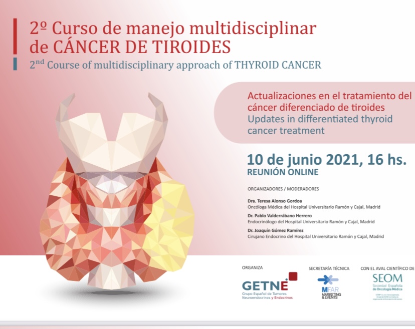 2ª Curso de Manejo Multidisciplinar de Cáncer de Tiroides.